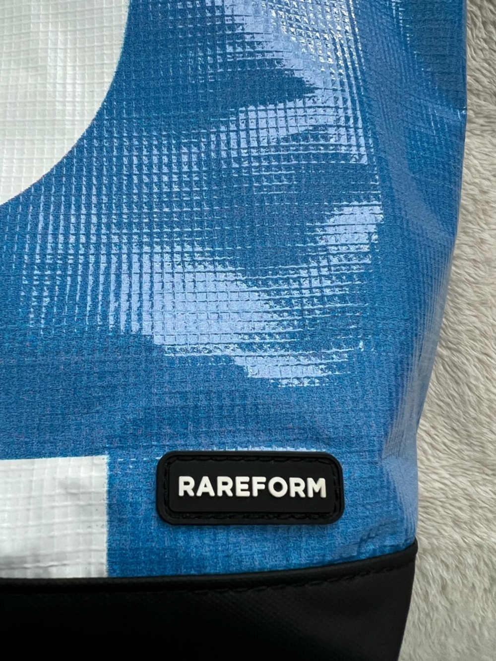 RAREFORM Blue Mini Blake Zippered Tote with Black Straps - Picture 2 of 13
